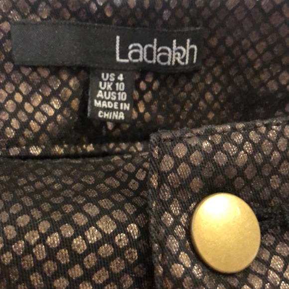 Faux leather / snakeskin pants - Picture 3 of 6